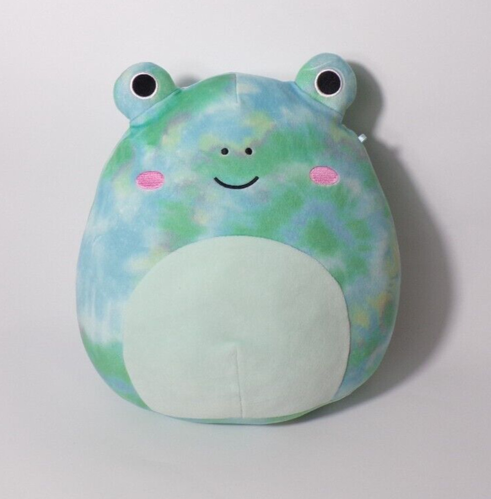 12" Squishmallows Ferdie the Tie-Dye Frog